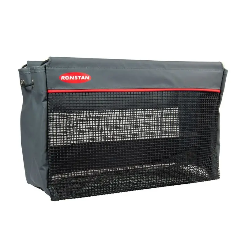 Tasca per drizze Ronstan, fissaggio con velcro 3M e rete per drenaggio, MEDIUM 40x20x25 cm Super Prezzo