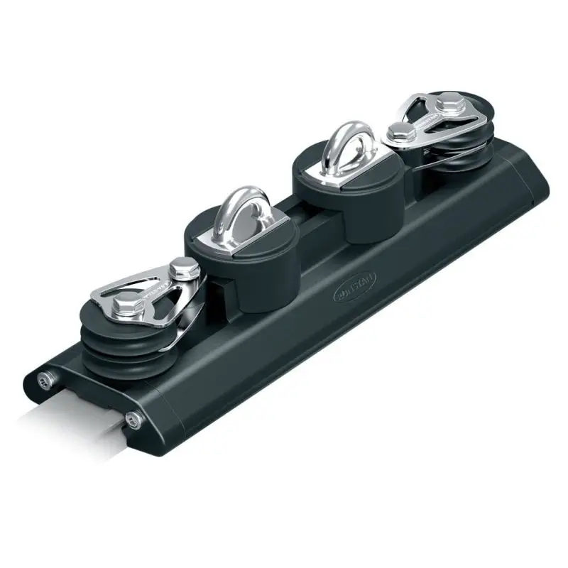 Carrello da Regata Ronstan Series 42 con Doppio Padeye e Doppie Pulegge di Controllo - Massima Protezione dalla Corrosione e Finitura Premium Ultima Occasione