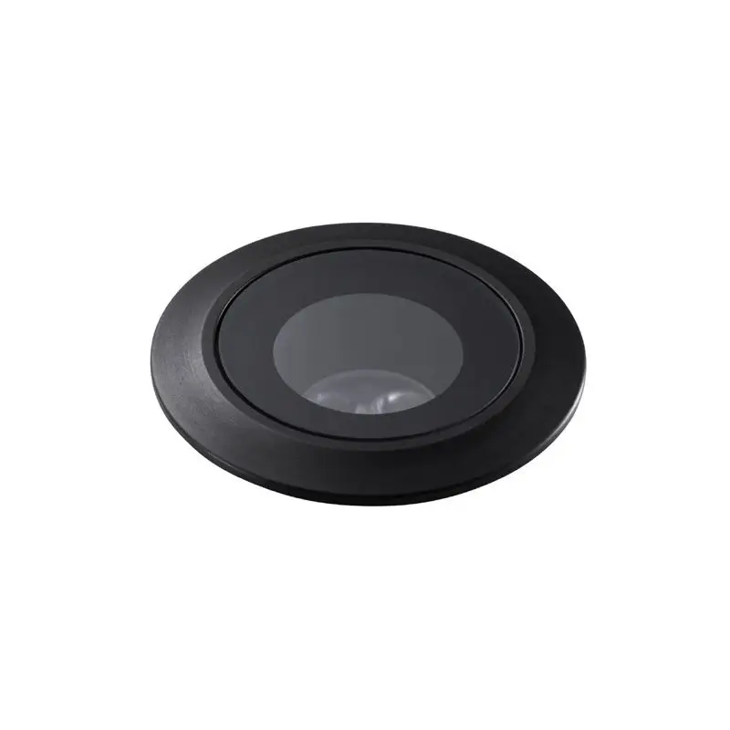 Spot LED Incasso Foresti e Suardi - Anodizzato Nero, Parabola 39°, 2700 °K, 6,5 W, Fissaggio con Boccole e Guarnizioni Occasione Imperdibile