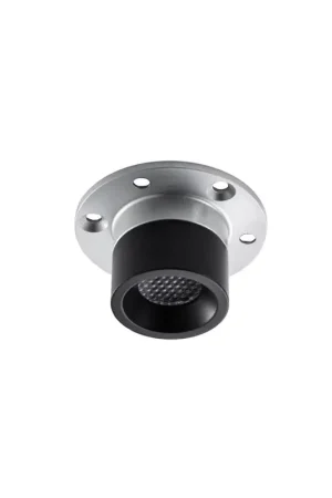 A Buon Prezzo Spot ad incasso Power LED Foresti e Suardi, Finitura Verniciato Nero, Lente Standard 13°, Colore 3200 °K White, 3 W, Dimmer 6018