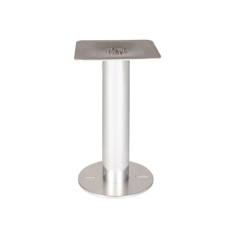 Struttura tavolo Dolly in alluminio anodizzato - Foresti e Suardi - Dimensioni: A 500mm, B 400mm, C 700mm, D 140mm, Peso 15kg, Altezza custom disponibile Acquista Ora