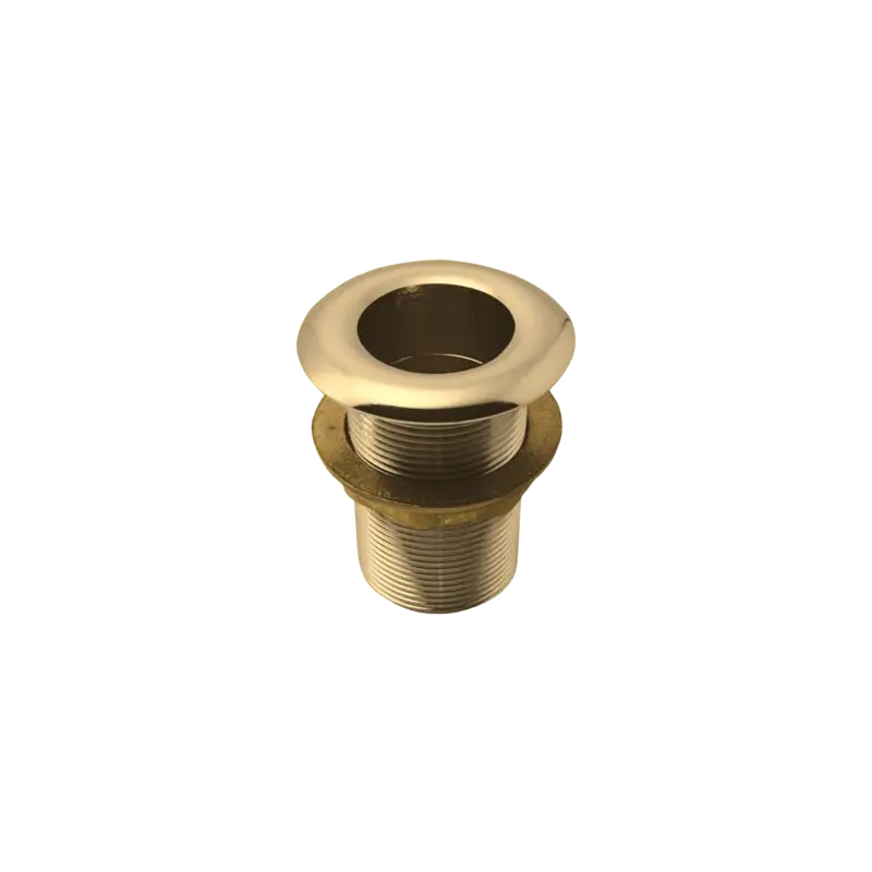 Vendita Finale Scarichi a mare in ottone giallo lucido Foresti e Suardi - 3/4", testa bombata con portagomma, dimensioni 23x70x64x48