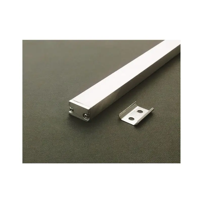 Modulo LED Foresti e Suardi Right Line L in Alluminio Anodizzato - 24V, 8W/m, Temperatura Colore 4000K, Copertura Opale, Dimensioni 18x18x1000 mm Prezzo Di Fabbrica