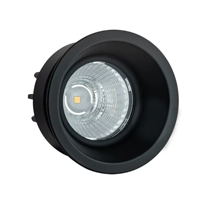 Soddisfatti O Rimborsati Spot LED Tritone TG Vdc 10/30 Vdc 5W Finitura VN Nero Foresti e Suardi 4000 °K White Parabola 44°