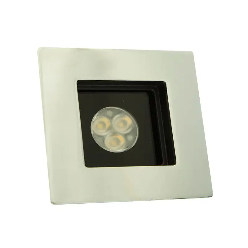 Spot LED Prometeo QM Bianco con Parabola Ellittica - Foresti e Suardi - 10/30 Vdc - Finitura Cromata - Ideale per Nautica ed Esterni Occasione Imperdibile