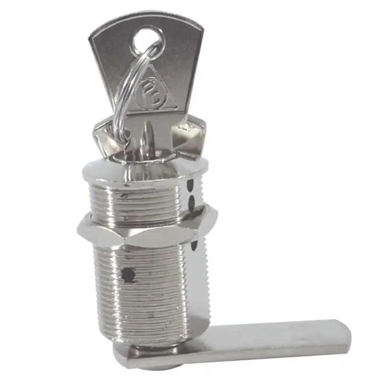 Di Tendenza Cilindro in Ottone Cromato Completo di Chiave mm.16