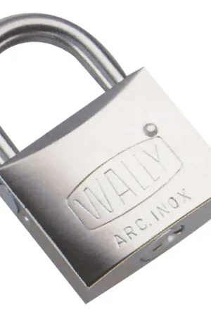 Promozione Lucchetto Arco Corto in Acciaio Inox mm.30