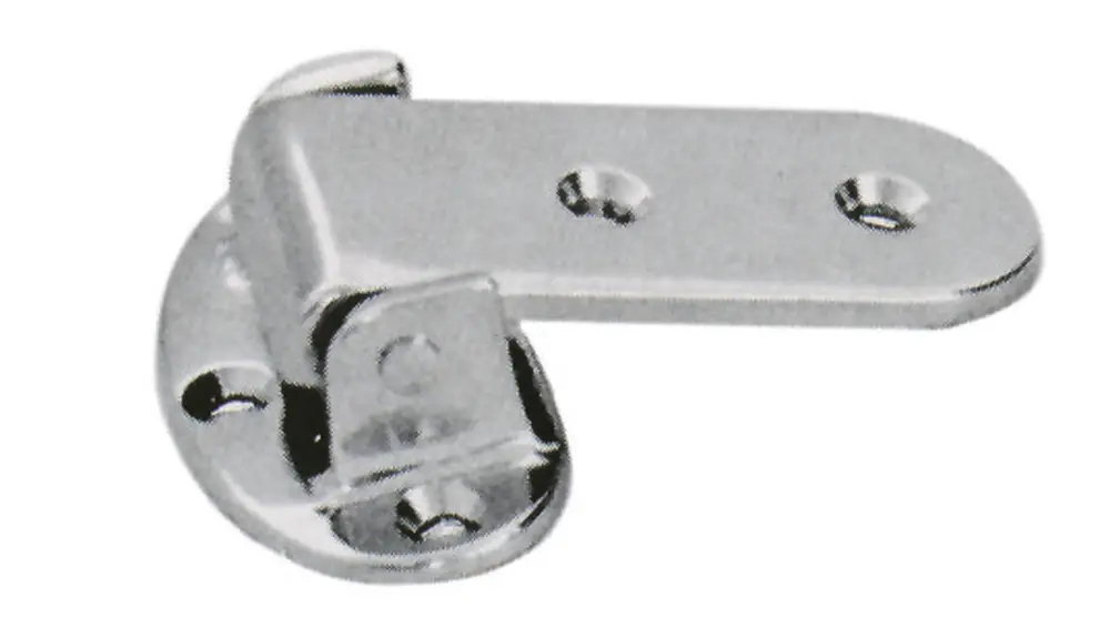 Ultimissimo Modello Cerniera in Ottone Cromato 55x22 mm