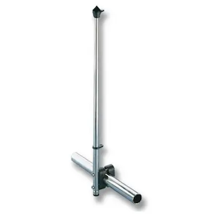 Asta Portabandiera in Acciaio Inox per Pulpito Professionale