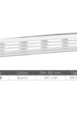 Quantità Limitata Presa Aria in ABS Bianco