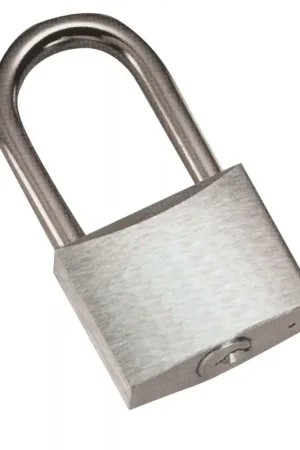 Occasione Imperdibile Lucchetto Unica Chiave in Ottone Nichelato mm.30