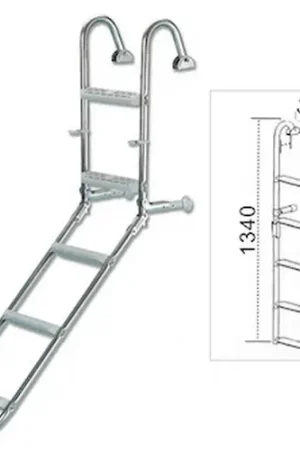 Prezzo Ridotto Scaletta Pieghevole Confort 180°