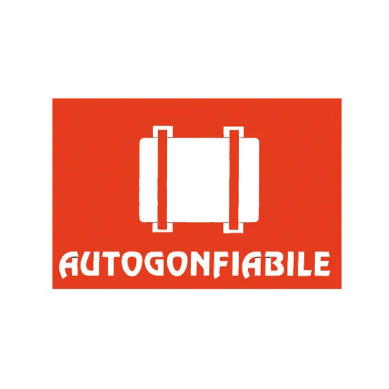 Reso Gratuito Adesivo autogonfiabile mm. 127x80