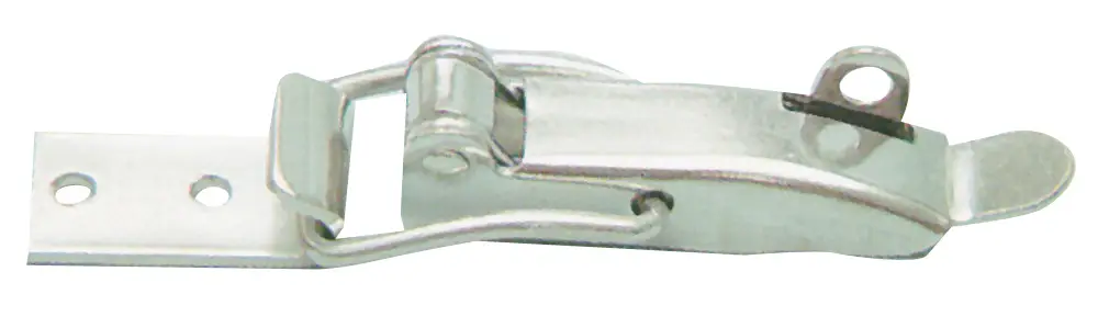Chiusura a Leva in Acciaio Inox con Portalucchetto mm 98x28 Quantità Limitata