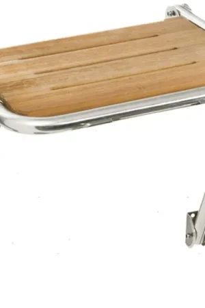 Sconto Plancia teak-inox 27x39cm