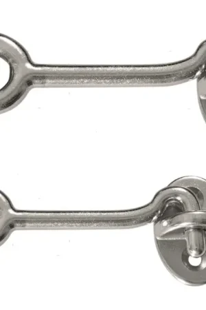 Gancio fermaporte 50mm inox Consegna Rapida