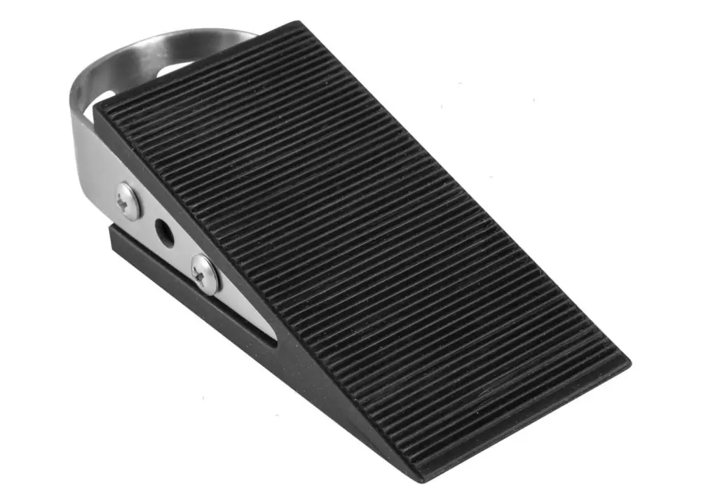 Saldi Fermaporta Stopper Rubbeer 10x3cm bk-ss