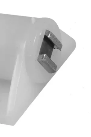 Arresto Magnetic Mag-PF2 in Plastica Bianca Venduto in Coppia Prezzo Basso