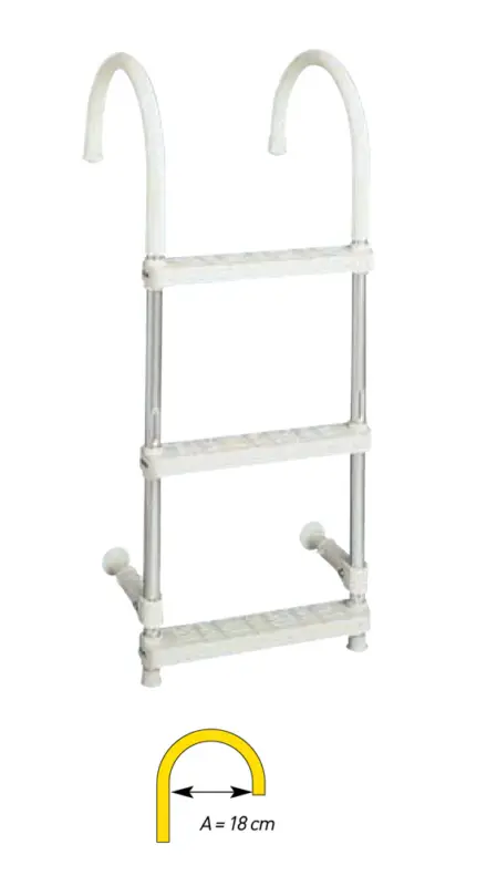 Prezzo Ridotto Scaletta alluminio 3 gradini