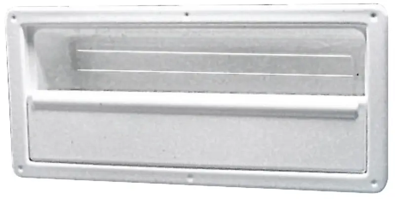 Tasca Laterale Portaoggetti in ABS Bianco Rigida 540 x 244 x 120 mm Saldi