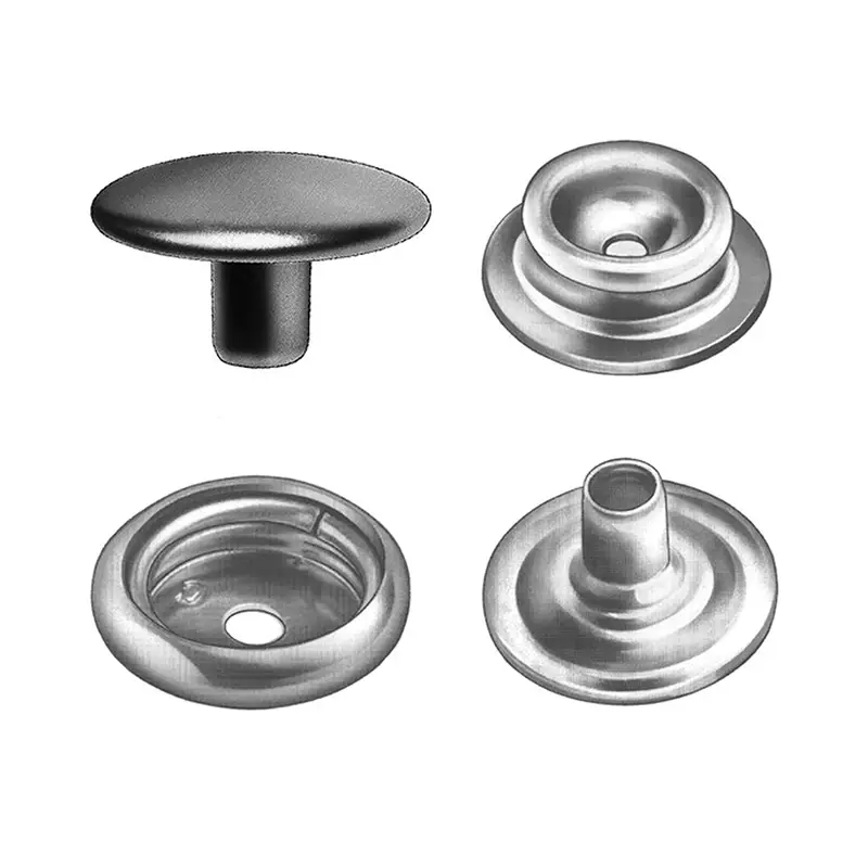 Di Tendenza Bottone per tende cf. 10 pz.