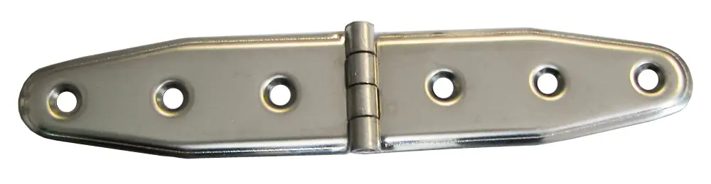 Sconto Cerniera Doppia Coda in Acciaio Inox 105x28 mm