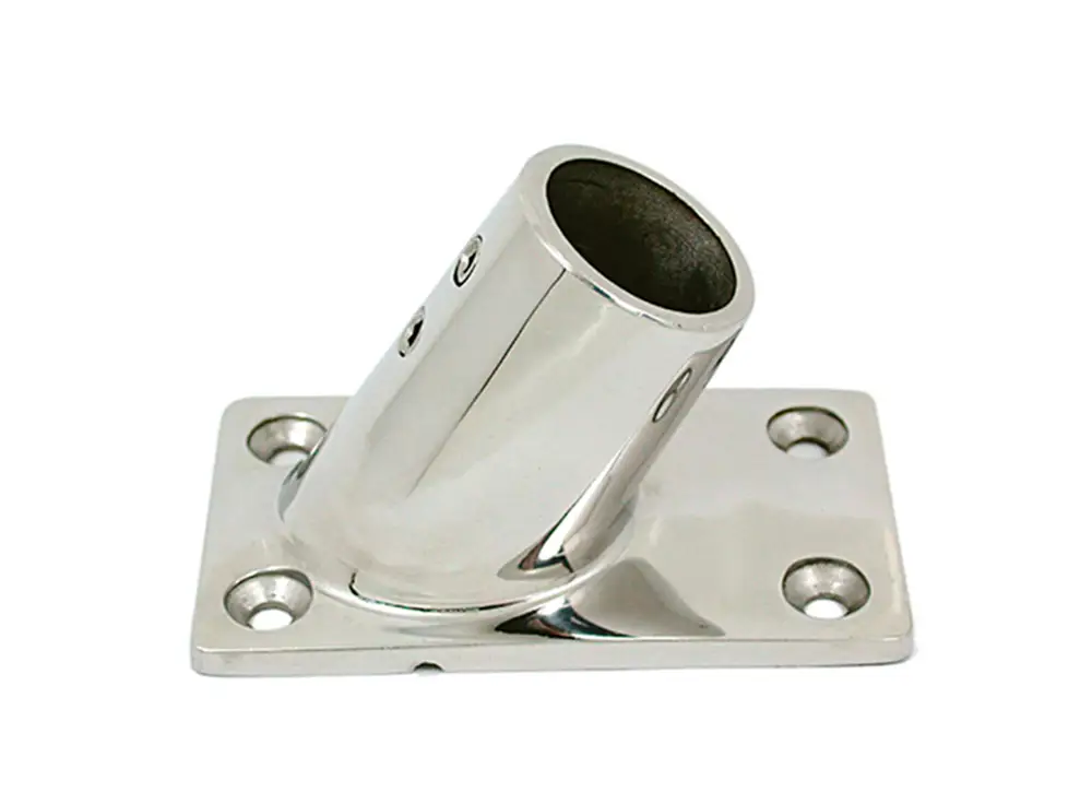 Base rett. inox 60° Ø mm.22 Offerta Speciale