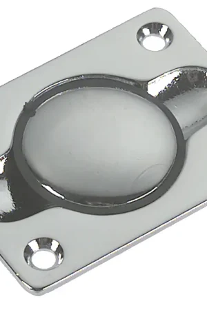 Alzapagliolo a Bottone in Ottone Cromato mm. 65x48 Affare
