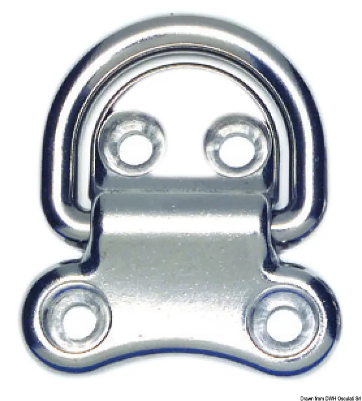 Base con anello 45x45 mm Spedito Oggi