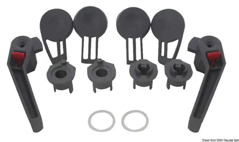 Kit Leve di Chiusura Lewmar FH2G, LP, MP, Ocean Promozione