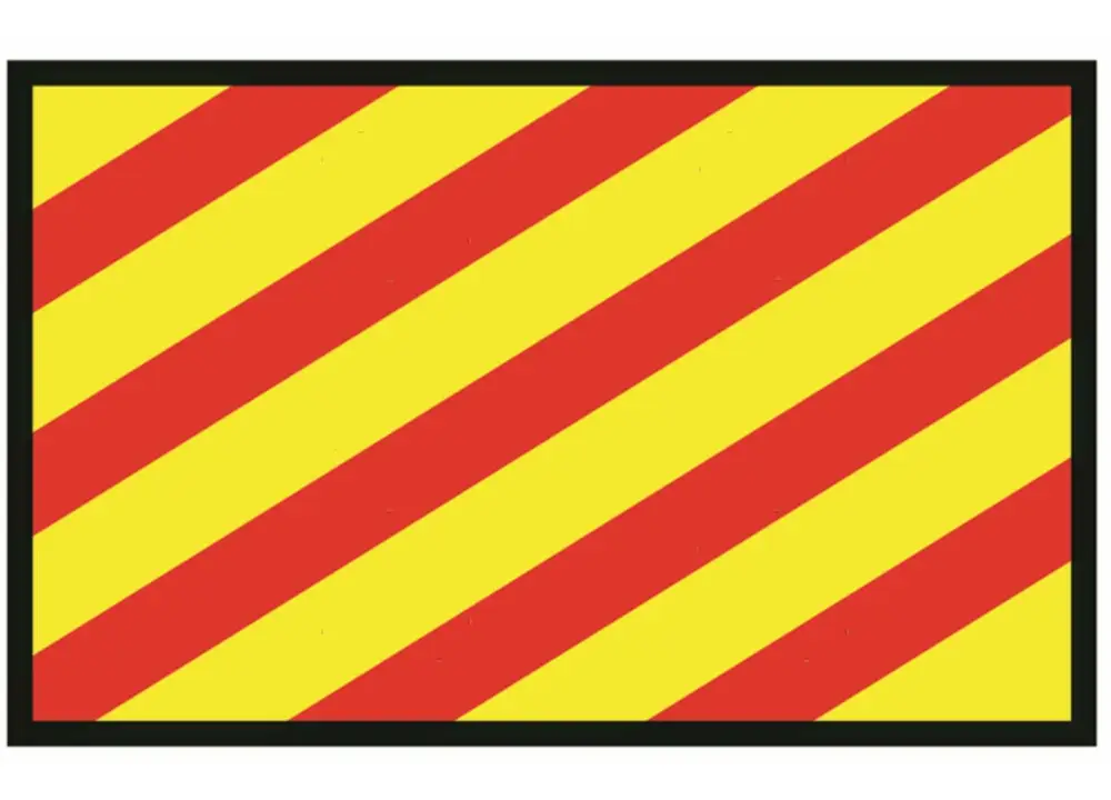 Scelto Dai Clienti Bandiera segnale y yankee 20x30cm