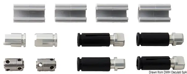 Kit cerniere per Lewmar LP o MP Scelto Dai Clienti