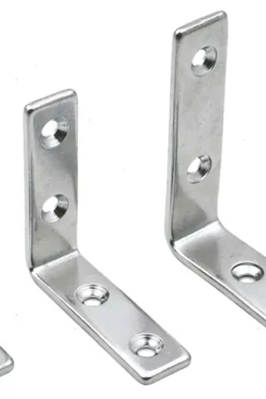 Cerniera Angolare di Supporto Fissa in Acciaio Inox 31x12mm Offerta Speciale