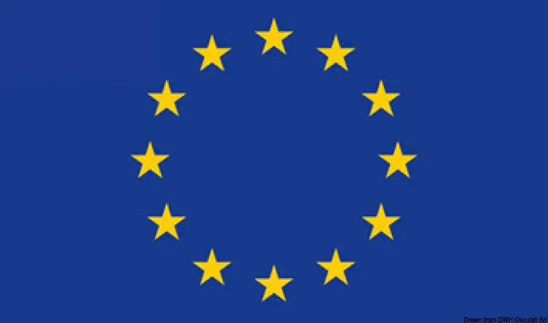 Bandiera Europa 20 x 30 cm Must-Have