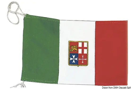 Bandiera Italia Marina Mercantile 40 x 60 cm Più Venduto
