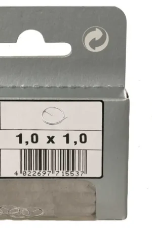 Anellini sicurezza 8383 a4 1.0x10 20pz Consegna Rapida