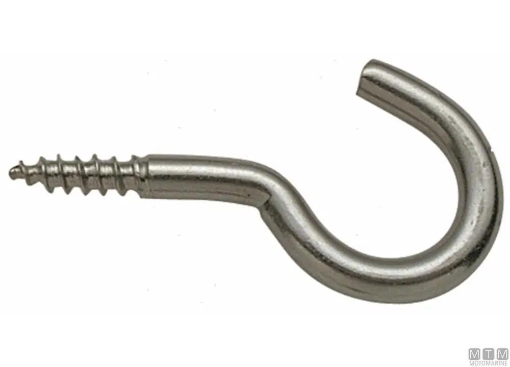 Offerta Limitata Gancetto u vite 60mm inox