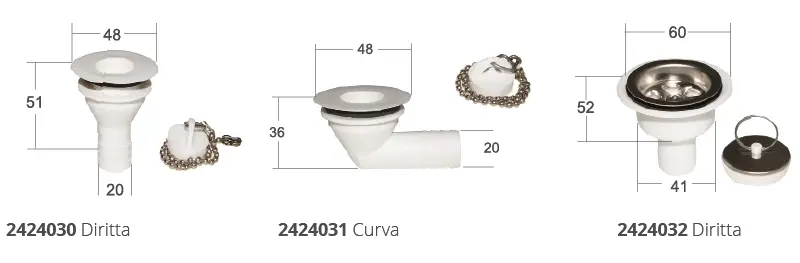 Piletta nylon dritta Promozione Esclusiva