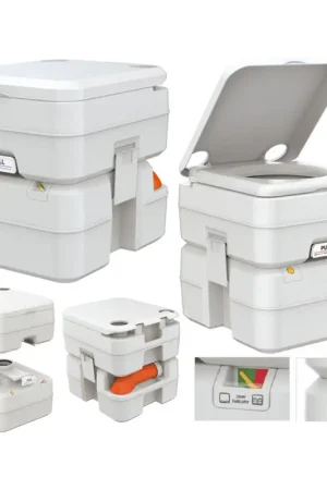 Wc Chimico Portatile Multifunzionale Seaflo in Polietilene Economico