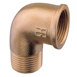 Curva a Gomito 90 MF Ottone Sconto