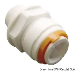 Consegna Rapida Raccordo femmina/maschio 3/8"