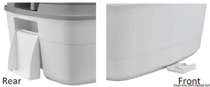 Pagamento Sicuro Kit fissaggio a pagliolo Porta Potti X65