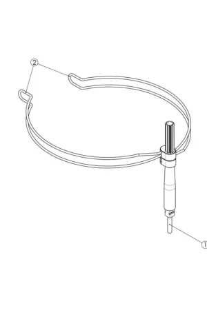Subito Disponibile Fermapentola Can PV1370 a Colonna Un Fuoco