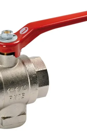 Offerta Lampo Valvola a sfera ottone 3 vie 1" 1/2 T