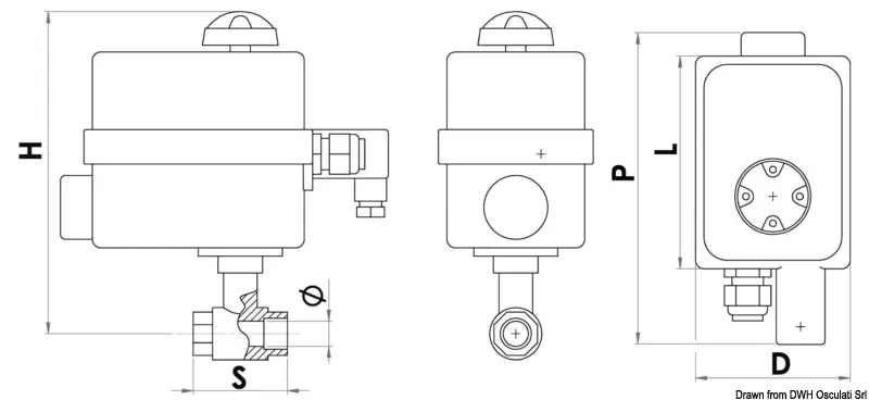 Nuova Collezione Valvola PN40 1" con pannello