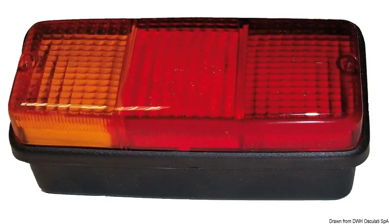 Acquista Ora Fanale posteriore DX 3 funzioni 3 lampadine