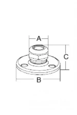 Ultimissimo Modello Passacavo inox 316 mm.32
