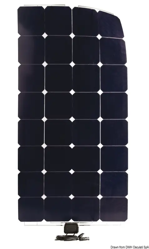 Pannello Solare Enecom SunPower 120 Wp 1230x546 mm Consegna Rapida