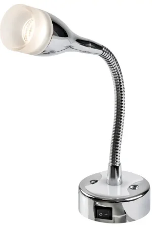 Spedizione Espresso Faretto LED snodato finitura lucida 240 mm
