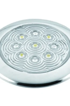 Compra Adesso Plafoniera inox a 5 led Ø mm.94x11h